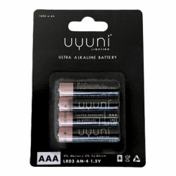 Uyuni  4 pak batteri AAA