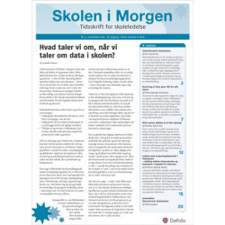 Skolen i Morgen. Nr. 3. November 2014. 18. årgang. Tema: Ledelse af data