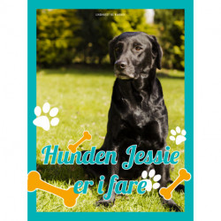 Hunden Jessie i fare