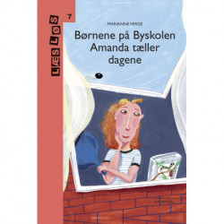 Børnene på Byskolen. Amanda tæller dagene
