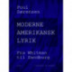 Moderne amerikansk lyrik. Bind 1. Fra Whitman til Sandburg