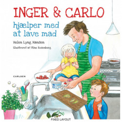 Inger og Carlo hjælper med at lave mad