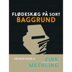 Flødeskæg på sort baggrund