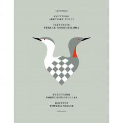 Flettede arktiske fugle - 26 flettede fugle i papir