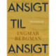 Ansigt til ansigt