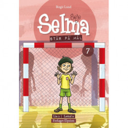 Seje Selma står på mål