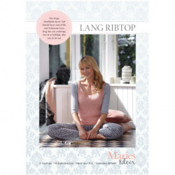 Strikkeopskrift - Lang ribtop
