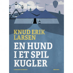 En hund i et spil kugler