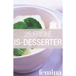 25 friske is-desserter