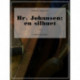 Hr. Johansen: en silhuet