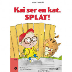 Kai ser en kat. SPLAT!