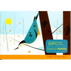 Birds by Charley Harper Book of Postcards