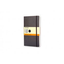 Moleskine Soft Large Ruled Notebook Black