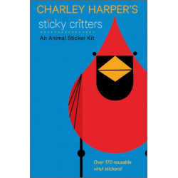 Charley Harper's Sticky Critters an Animal Sticker Kit