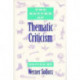 The Return of Thematic Criticism