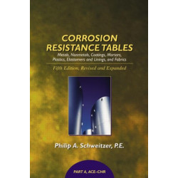 Corrosion Resistance Tables: Metals, Nonmetals, Coatings, Mortars, Plastics, Elastomers, and Linings and Fabrics, Fifth Edition (4 Volume Set)