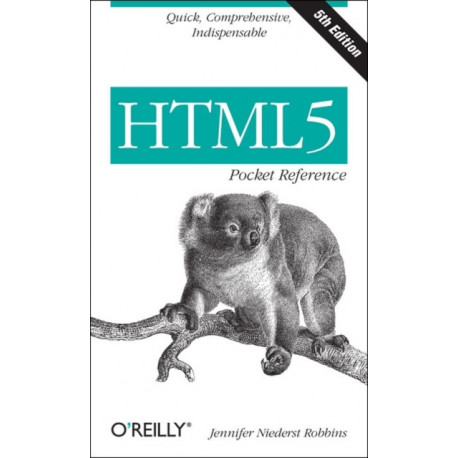 HTML5 Pocket Reference