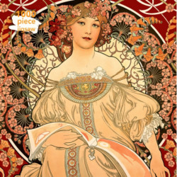 Adult Jigsaw Puzzle Alphonse Mucha: Reverie: 1000-Piece Jigsaw Puzzles