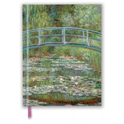Claude Monet: Bridge over a Pond of Water Lilies (Blank Sketch Book)