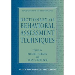 Dictionary of Behavioral Assessment Techniques
