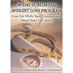 30-Day Subliminal Weight Loss Program NTSC DVD: Lose Fat While Your Unconscious Mind Does the Work
