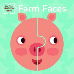 My First Puzzle Book: Farm Faces