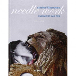 Needle work: Stitched Illustration