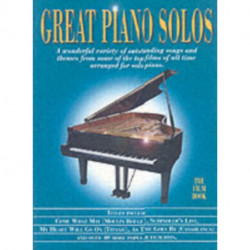 Great Piano Solos - Film Book: A Bumper Collection of Film Themes