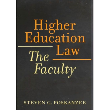 Higher Education Law: The Faculty