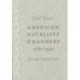 Civil Wars: American Novelists and Manners, 1880-1940