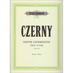 First Tutor Op. 599 for Piano