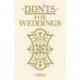 Don'ts for Weddings