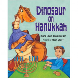 Dinosaur on Hanukkah