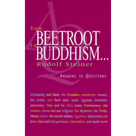 From Beetroot to Buddhism: Answers to Questions