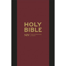NIV Pocket Black Bonded Leather Bible with Zip
