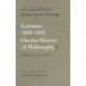 The Collected Works of Samuel Taylor Coleridge, Volume 8: Lectures 1818-1819: On the History of Philosophy