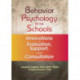 Behavior Psychology in the Schools: Innovations in Evaluation, Support, and Consultation