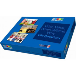 Who, What, When, Where Colorcards -Interrogative Pronouns: Wh Questions