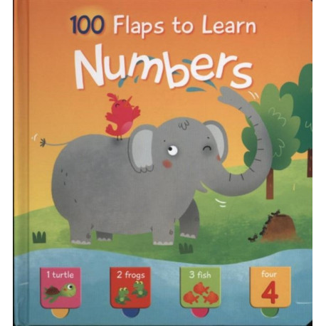 100 Flaps to Learn Numbers