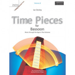 Time Pieces for Bassoon, Volume 2: Music through the Ages in Two Volumes