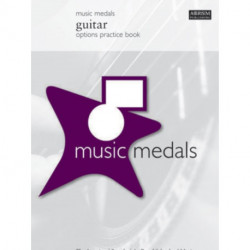 Music Medals Guitar Options Practice Book
