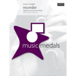 Music Medals Recorder Options Practice Book