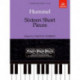 Sixteen Short Pieces: Easier Piano Pieces 28