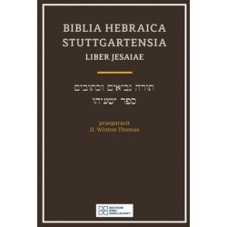 Biblia Hebraica Stuttgartensia (Bhs) Liber Jesaiae (Isaiah) (Softcover)