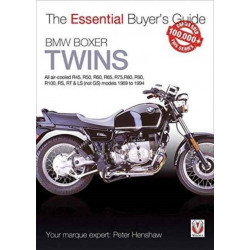 BMW Boxer Twins: All Air-Cooled R45, R50, R60, R65, R75, R80, R90, R100, Rs, Rt & Ls (Not Gs) Models 1969 to 1994