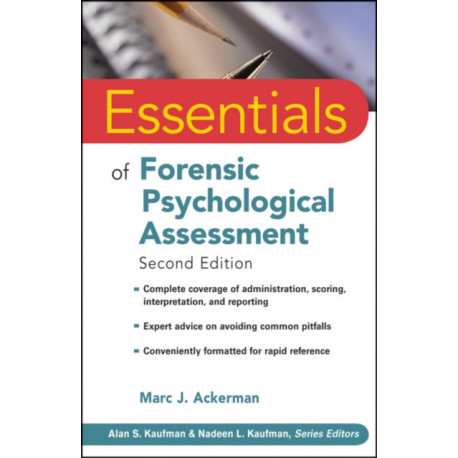 Essentials of Forensic Psychological Assessment
