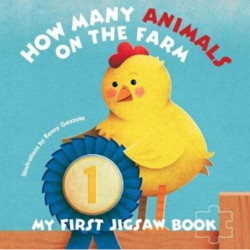 My First Jigsaw Book: How Many Animals on the Farm?