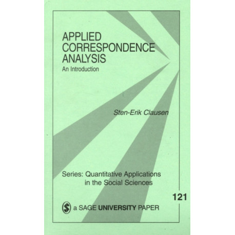 Applied Correspondence Analysis: An Introduction