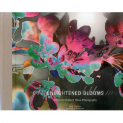Enlightened Blooms: Solarized Diptych Floral Photographs
