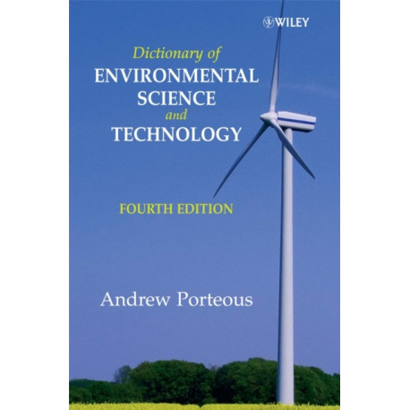 Dictionary of Environmental Science and Technology